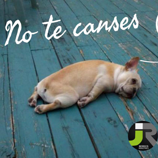 !No te canses!